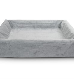 BIA BED RIB HOES HONDENMAND GRIJS
