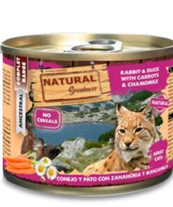 NATURAL GREATNESS RABBIT / DUCK WITH CARROTS AND CHAMOMILE