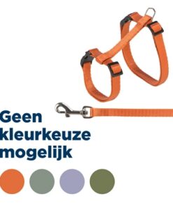 TRIXIE KATTENTUIG MET RIEM ASSORTI
