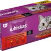 WHISKAS MULTIPACK POUCH ADULT CLASSIC SELECTIE VLEES IN SAUS