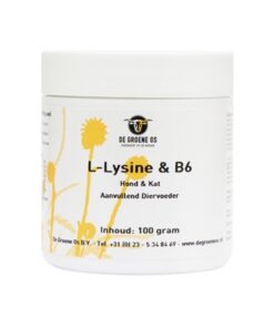 DE GROENE OS L-LYSINE / B6 HOND / KAT