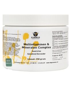 DE GROENE OS MULTIVITAMINEN / MINERALEN COMPLEX HOND / KAT