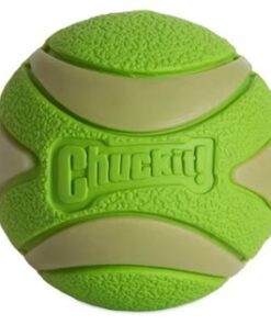 CHUCKIT MAX GLOW ULTRA SQUEEKERBAL GROEN