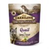 CARNILOVE DOG POUCH KWARTEL / GELE WORTEL