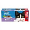 FELIX POUCH ORIGINAL IN GELEI MIX BOX RUND / KIP / TONIJN / ZALM