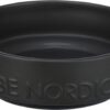 TRIXIE BE NORDIC VOERBAK HOND KERAMIEK / RUBBER ZWART