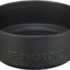 TRIXIE BE NORDIC VOERBAK HOND KERAMIEK / RUBBER ZWART