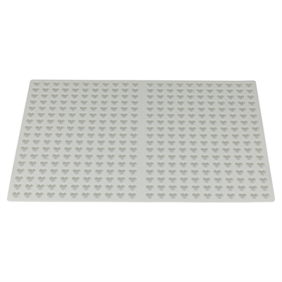 TRIXIE BAKMAT MET HARTJES VOOR HOND EN KAT SILICONE