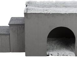 TRIXIE HONDENMAND HUIS HARVEY MET TRAP GRIJS / WIT