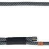 TRIXIE SOFT ROPE HONDENRIEM ZWART / GRIJS