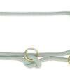 TRIXIE SOFT ROPE HONDENRIEM VERSTELBAAR SALIEGROEN / MINT