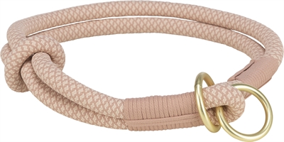 TRIXIE HALSBAND HOND SOFT HALF-SLIP ROZE / LICHTROZE