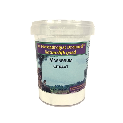 DIERENDROGIST MAGNESIUM CITRAAT