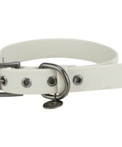 TRIXIE CITYSTYLE HALSBAND HOND PVC LICHTGRIJS