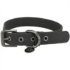 TRIXIE CITYSTYLE HALSBAND HOND PVC ZWART