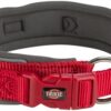 TRIXIE PREMIUM HALSBAND HOND EXTRA BREED ROOD / GRAFIET GRIJS