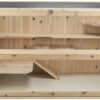 TRIXIE KNAAGDIERENVERBLIJF MUIZEN / GROTE HAMSTERS HOUT