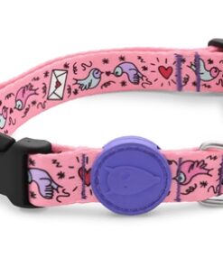 MORSO HALSBAND HOND GERECYCLED SWEET TWEET ROZE