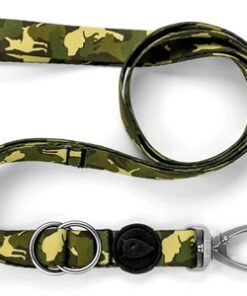 MORSO HONDENRIEM VERSTELBAAR GERECYCLED FULL METAL DOG BRUIN