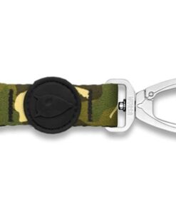 MORSO KEY CORD SLEUTELHANGER GERECYCLED FULL METAL DOG BRUIN