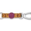MORSO KEY CORD SLEUTELHANGER GERECYCLED JUNGLE DRUM ORANJE