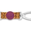 MORSO KEY CORD SLEUTELHANGER GERECYCLED JUNGLE DRUM ORANJE
