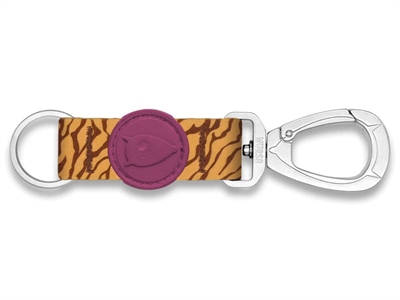 MORSO KEY CORD SLEUTELHANGER GERECYCLED JUNGLE DRUM ORANJE