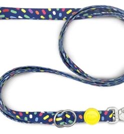 MORSO HONDENRIEM VERSTELBAAR GERECYCLED COLOR INVADERS PAARS