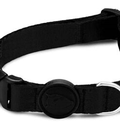 MORSO HALSBAND HOND GERECYCLED PURENESS ZWART