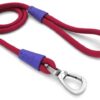 MORSO HONDENRIEM REGULAR ROPE GERECYCLED RED VELVET ROOD
