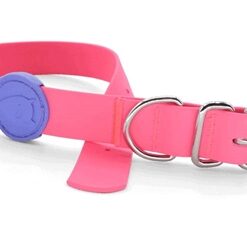 MORSO HALSBAND HOND WATERPROOF GERECYCLED PASSION PINK ROZE