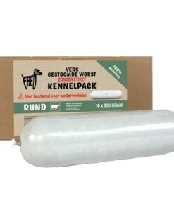 FREDS GESTOOMD VERS VLEES WORST KENNELPACK RUND TARWE EN GLUTENVRIJ