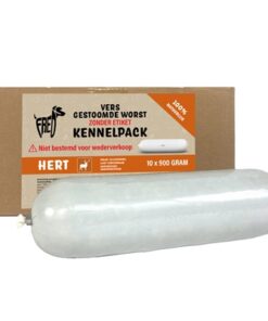FREDS GESTOOMD VERS VLEES WORST KENNELPACK HERT GRAAN EN GLUTENVRIJ
