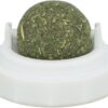 TRIXIE CATNIP BAL MET HOUDER ZELFKLEVEND
