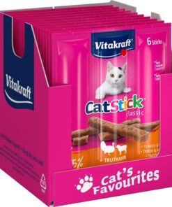 VITAKRAFT CAT-STICK MINI KALKOEN MET LAM