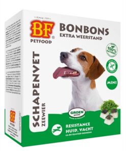 BF PETFOOD SCHAPENVET MINI BONBONS ZEEWIER