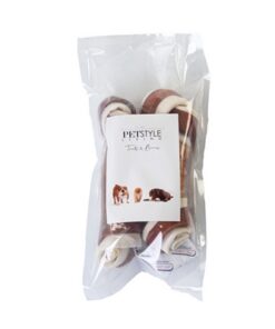 PETSTYLE LIVING GEKNOOPT BOT MULTICOLOR MET KIP