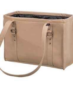 TRIXIE HONDENTAS CITYSTYLE KUNSTLEER CAPPUCCINO