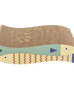 TRIXIE KRABMAT VIS MET CATNIP MINTGROEN / CREME