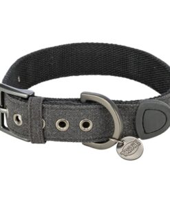 TRIXIE HALSBAND HOND CITYSTYLE EXTRA BREED KATOEN ZWART
