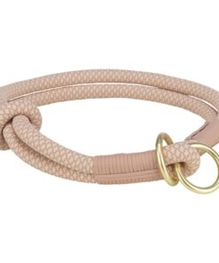 TRIXIE HALSBAND HOND SOFT ROPE HALFSLIP ROZE / LICHTROZE