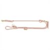 TRIXIE HONDENRIEM SOFT ROPE VERSTELBAAR ROZE / LICHTROZE