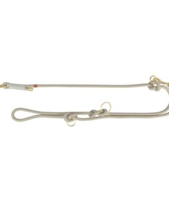 TRIXIE HONDENRIEM SOFT ROPE VERSTELBAAR GRIJS / LICHTGRIJS