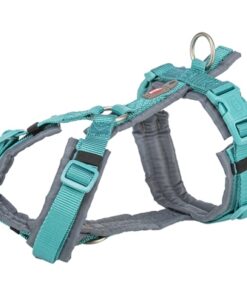 TRIXIE HONDENTUIG PREMIUM TREKKING AQUA BLAUW / GRAFIET GRIJS
