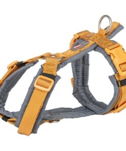 TRIXIE HONDENTUIG PREMIUM TREKKING CURRY GEEL / GRAFIET GRIJS