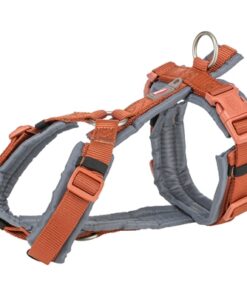 TRIXIE HONDENTUIG PREMIUM TREKKING ROEST BRUIN / GRAFIET GRIJS
