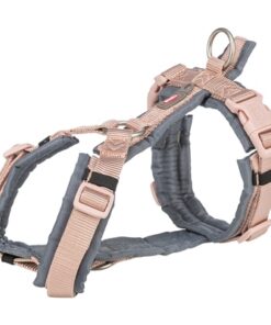 TRIXIE HONDENTUIG PREMIUM TREKKING BLUSH ROZE / GRAFIET GRIJS