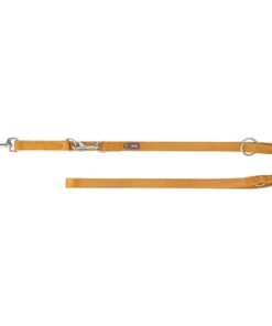 TRIXIE HONDENRIEM PREMIUM VERSTELBAAR CURRY GEEL