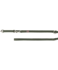 TRIXIE HONDENRIEM PREMIUM VERSTELBAAR OLIJFGROEN