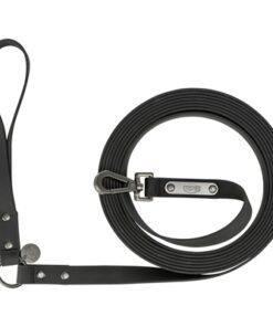 TRIXIE HONDENRIEM SLEEPLIJN CITYSTYLE PVC ZWART